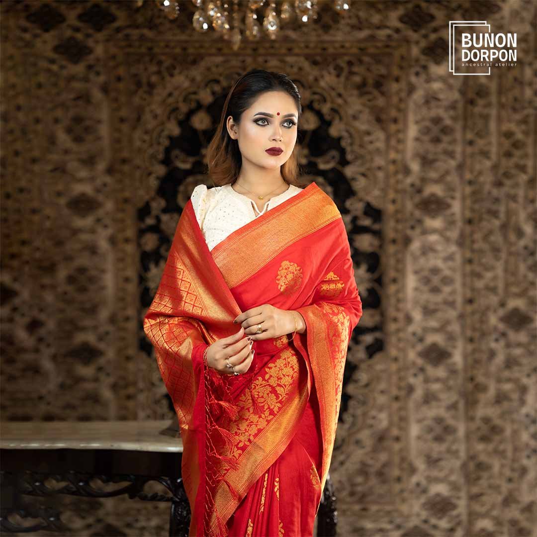 Royal Regalia Silk Katan Saree