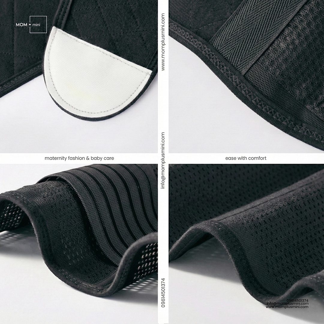 Advanced Fit Maternity Belt Black